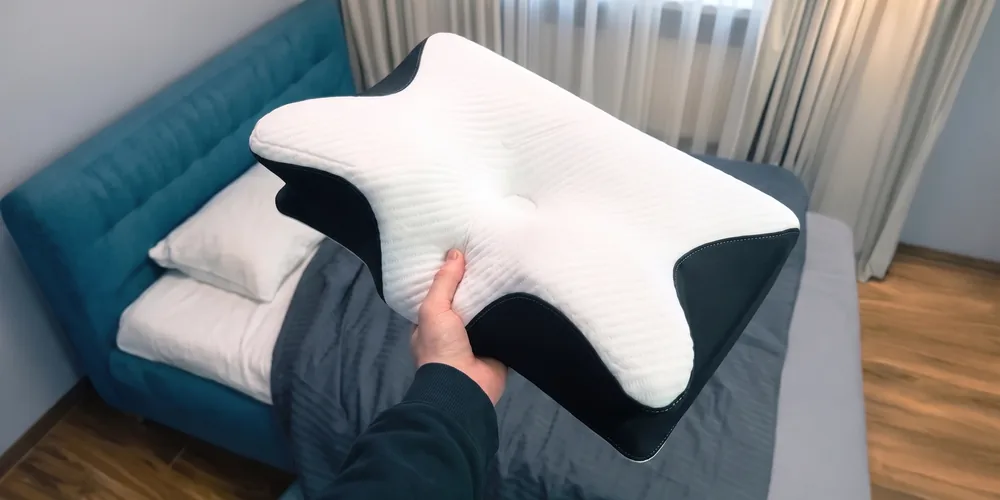 The AlignRest™ butterfly pillow
